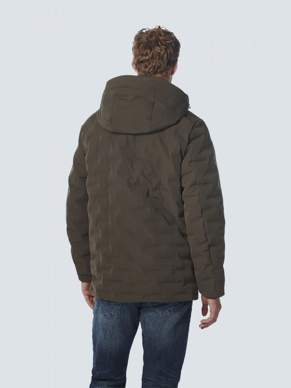 Jacket Short Fit Sealed Hooded | Desert