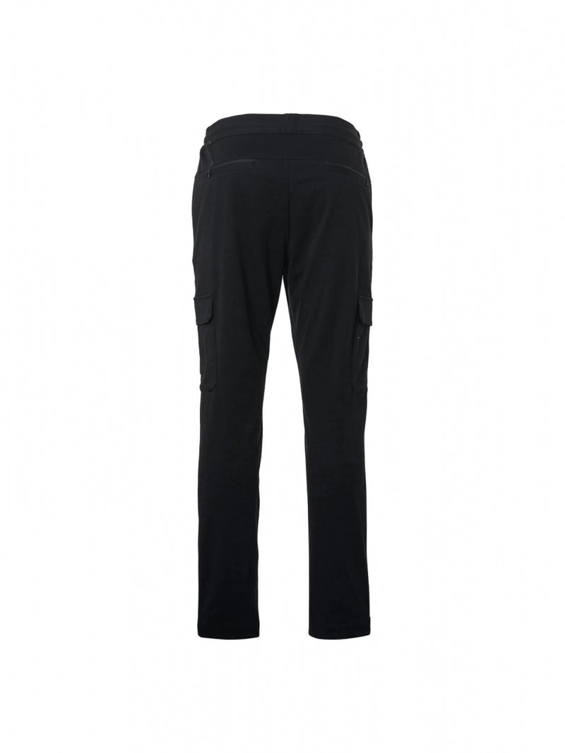 Pants Cargo Stretch Jersey | Black