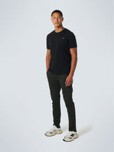 Pants Chino Garment Dyed Allover Printed Stretch | Motorblack