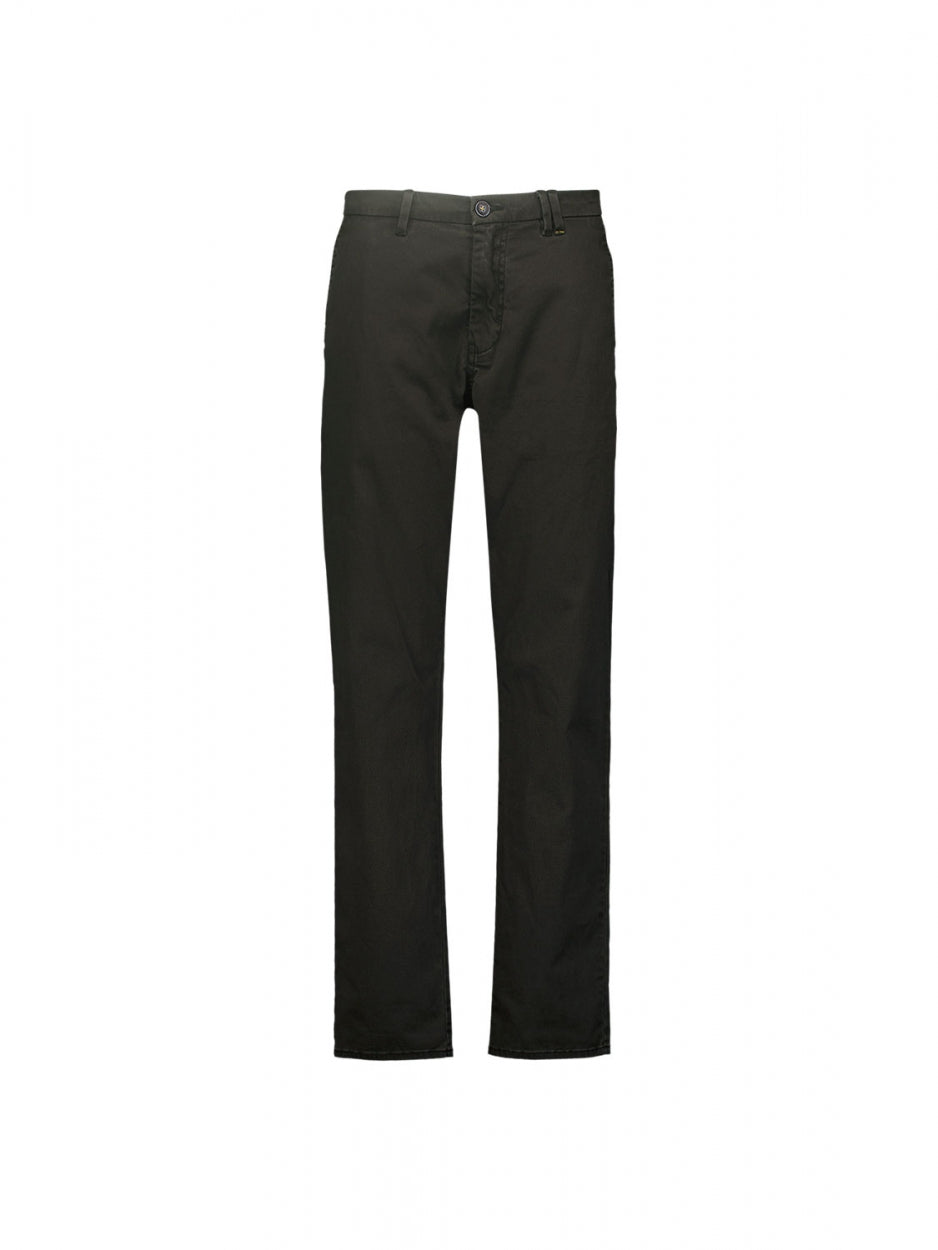 Pants Chino Garment Dyed Allover Printed Stretch | Motorblack