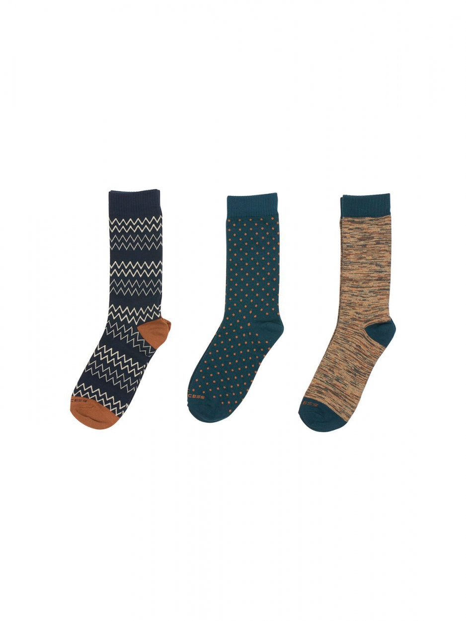Socks 3 dessins Gift Box | Multi Colors