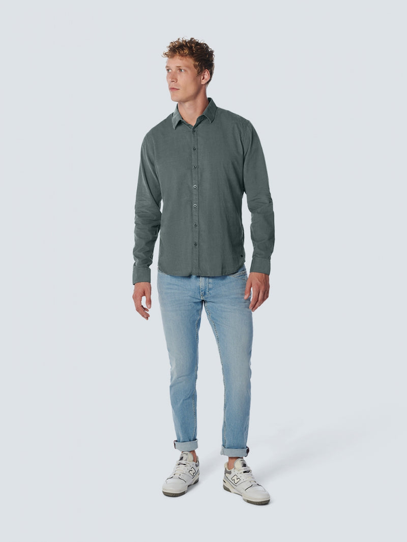 Shirt Corduroy | Steel