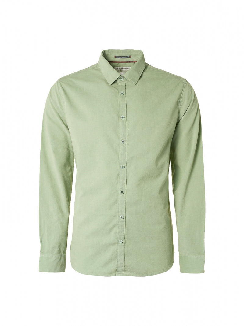 Shirt Corduroy | Light Seagreen