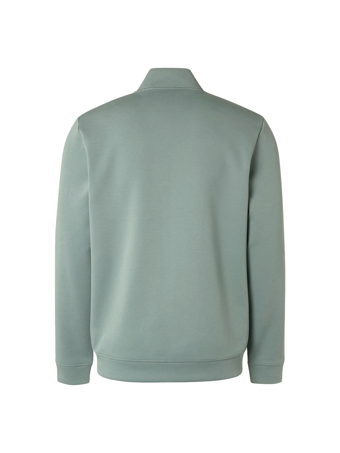 Sweater Full Zipper Pique Bomber | Zinc
