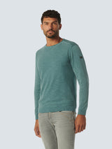 Pullover Crewneck Garment Dyed + Stone Washed | Pacific