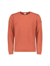 Pullover Crewneck Garment Dyed + Stone Washed | Melon