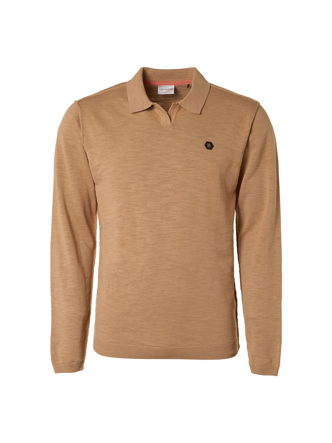 Pullover Polo Garment Dyed + Stone Washed | Desert