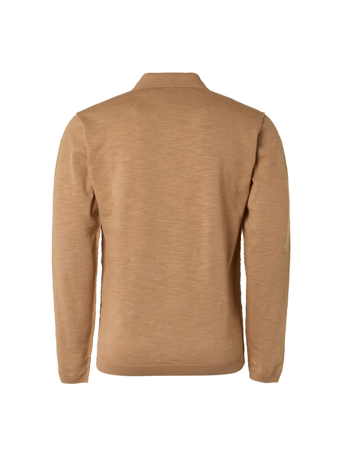Pullover Polo Garment Dyed + Stone Washed | Desert