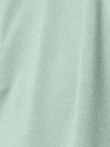 Knitted short sleeved polo viscose mix | Mint