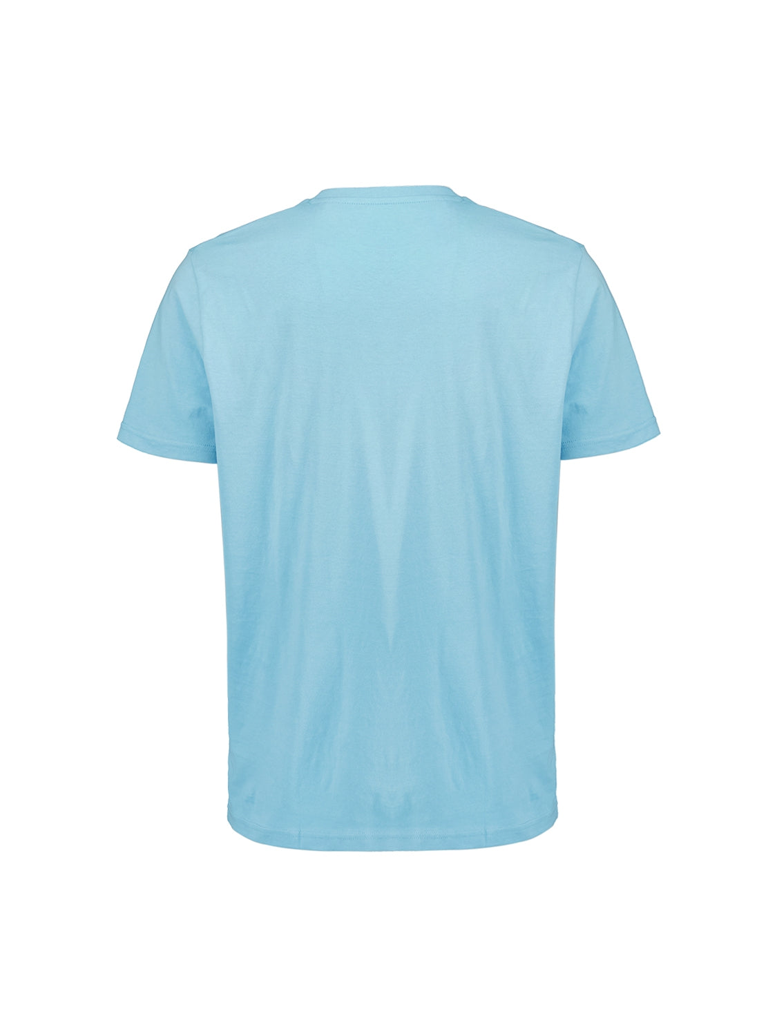 T-Shirt Crewneck Solid Basic | Aqua