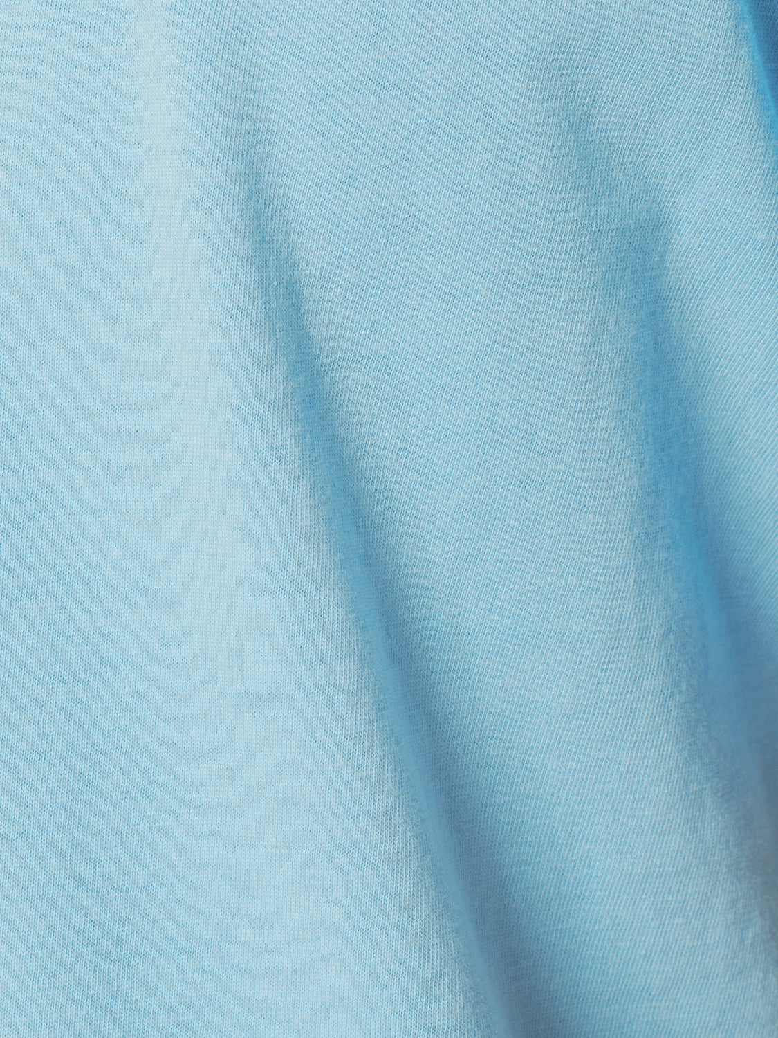 T-Shirt Crewneck Solid Basic | Aqua
