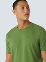 T-Shirt Crewneck Solid Basic | Green