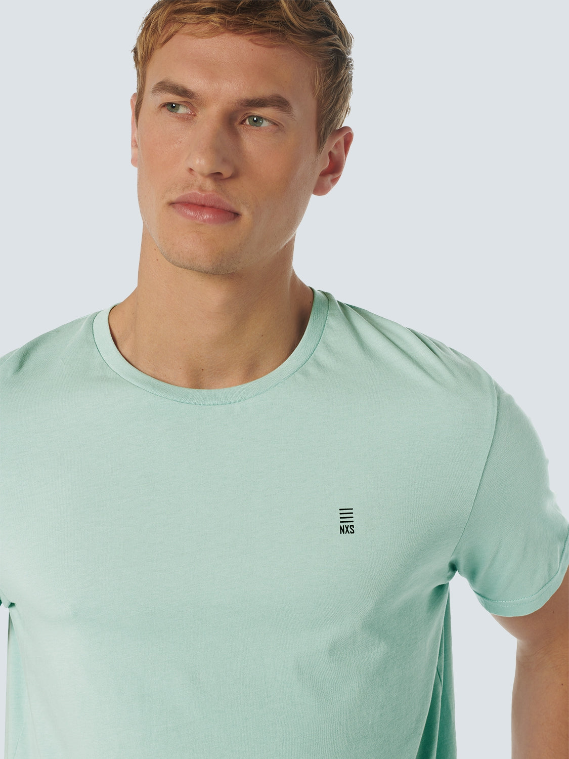 T-Shirt Crewneck Solid Basic | Mint