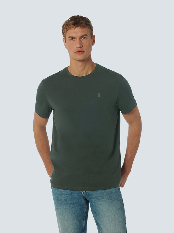 T-Shirt Crewneck Solid Basic | Dark Steel