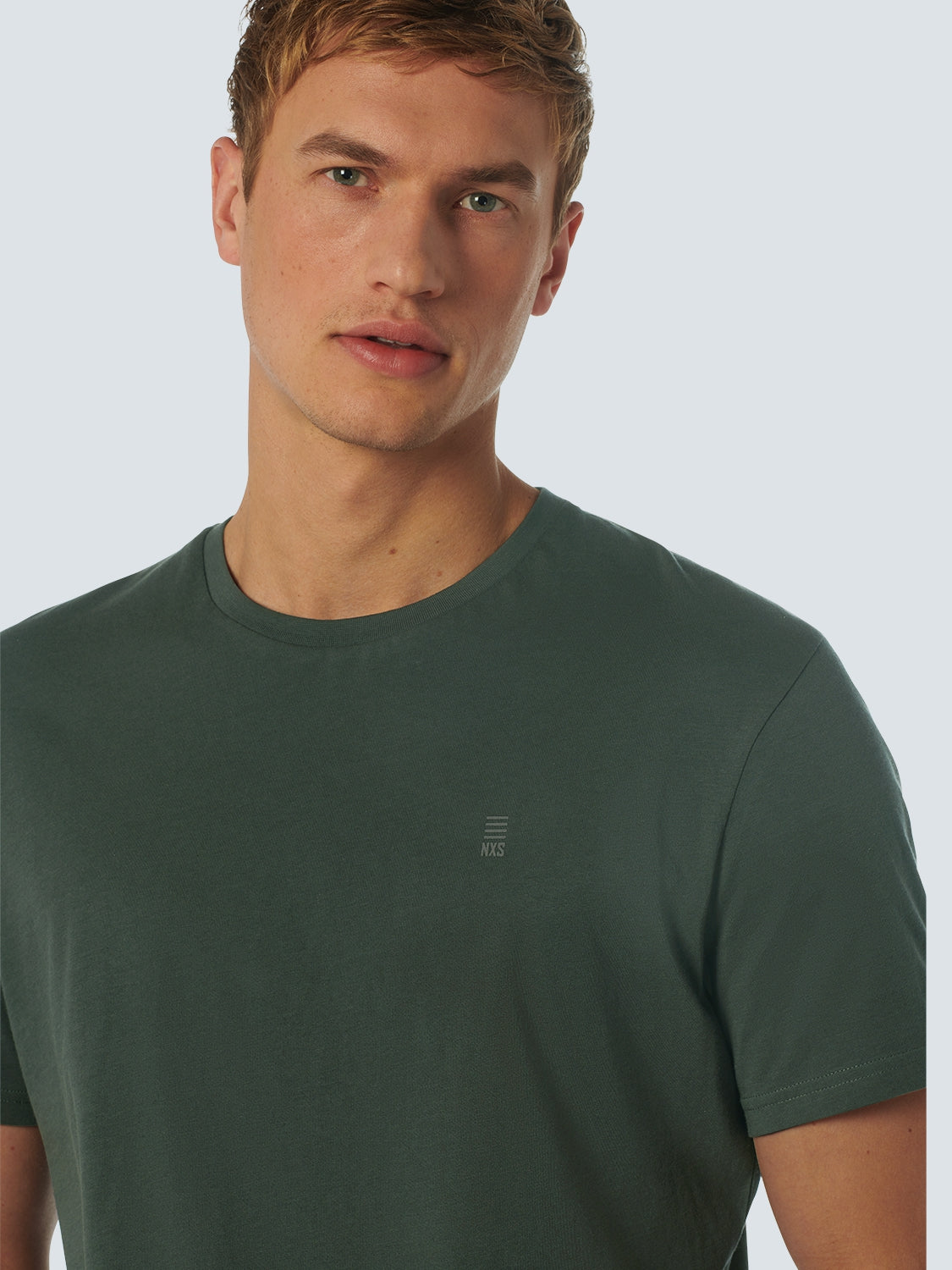 T-Shirt Crewneck Solid Basic | Dark Steel
