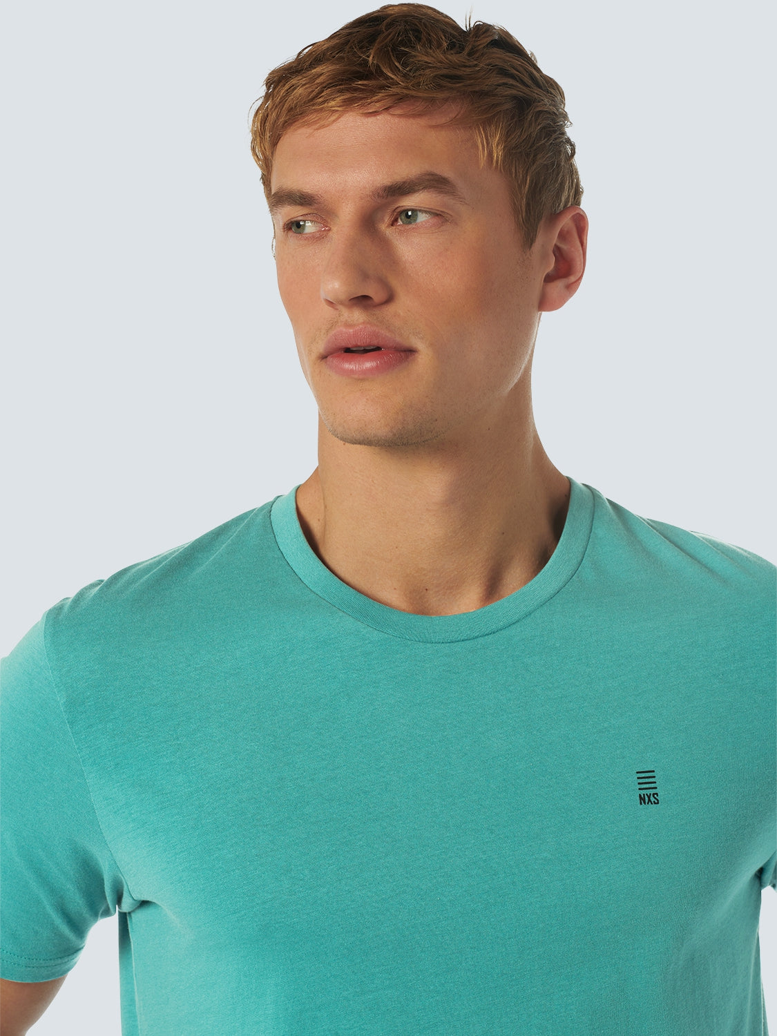 T-Shirt Crewneck Solid Basic | Pacific