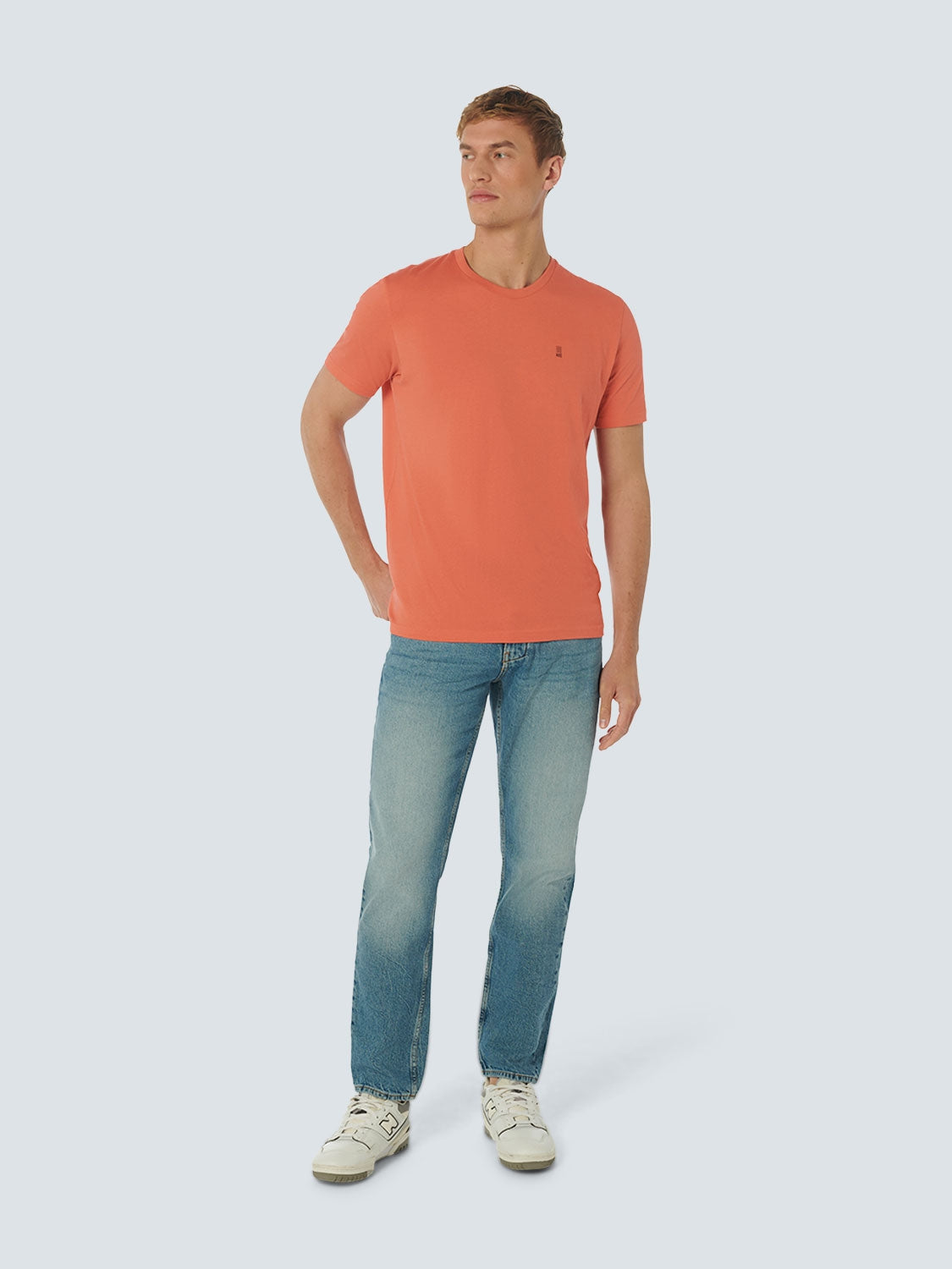 T-Shirt Crewneck Solid Basic | Melon