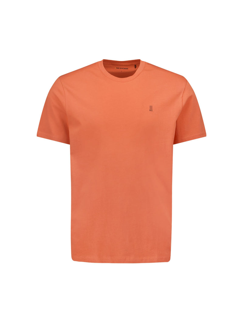T-Shirt Crewneck Solid Basic | Melon