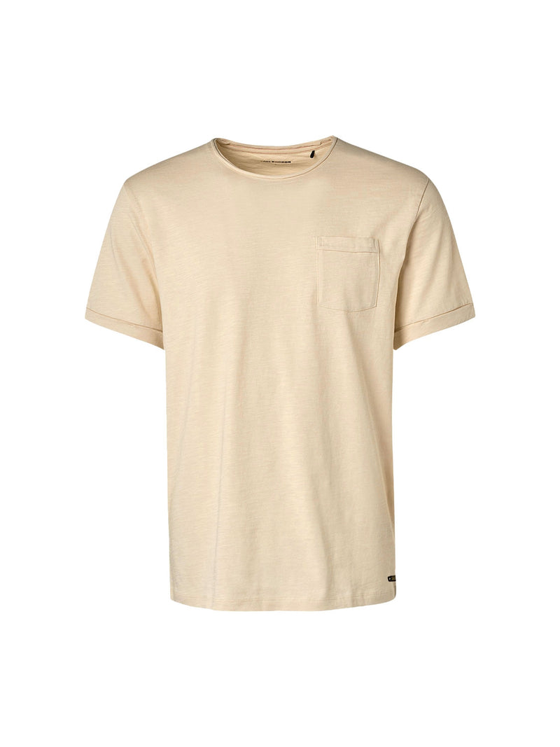 T-Shirt Crewneck Slub | Cream