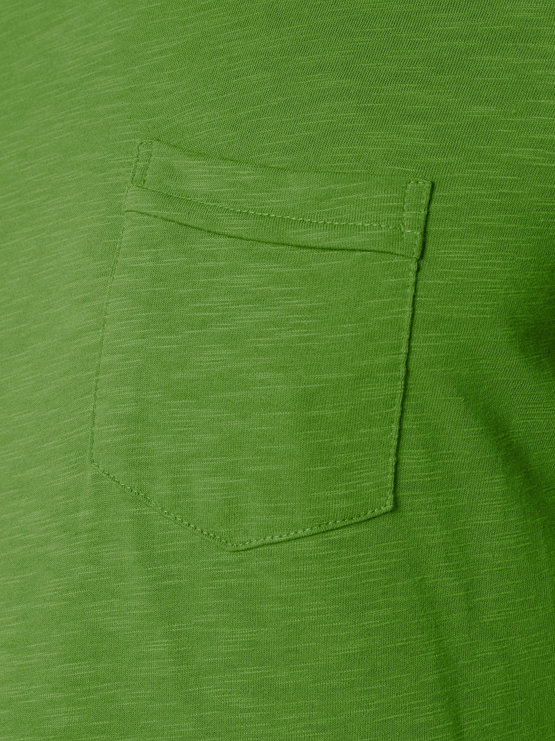 T-Shirt Crewneck Slub | Green