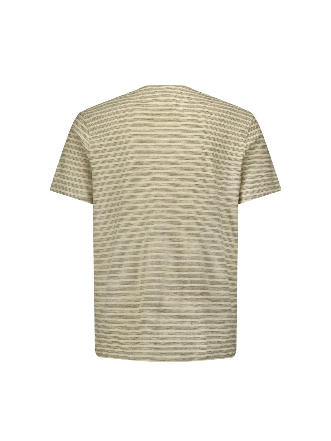 T-Shirt Crewneck Stripes | Cement