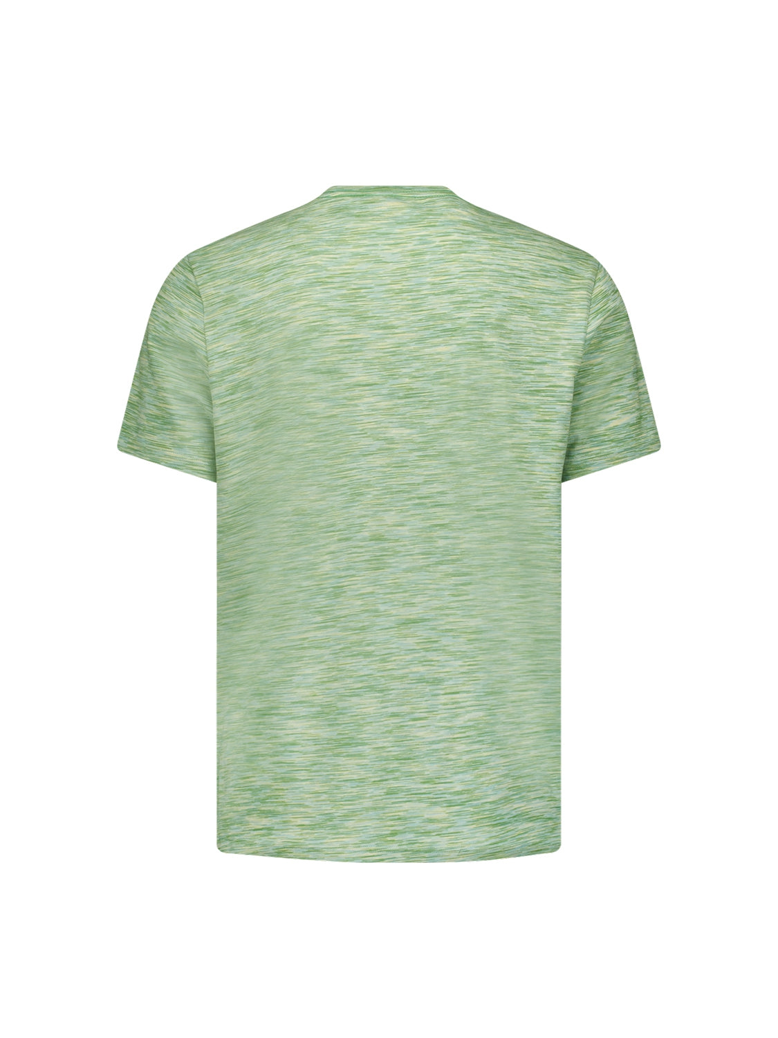 T-Shirt Crewneck Multi Coloured Melange Stripes | Mint
