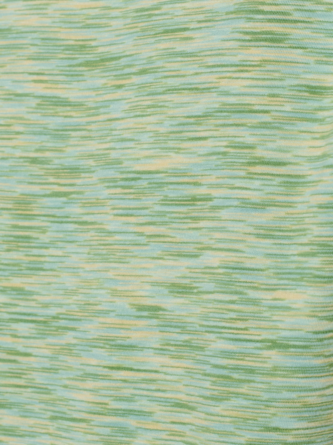 T-Shirt Crewneck Multi Coloured Melange Stripes | Mint