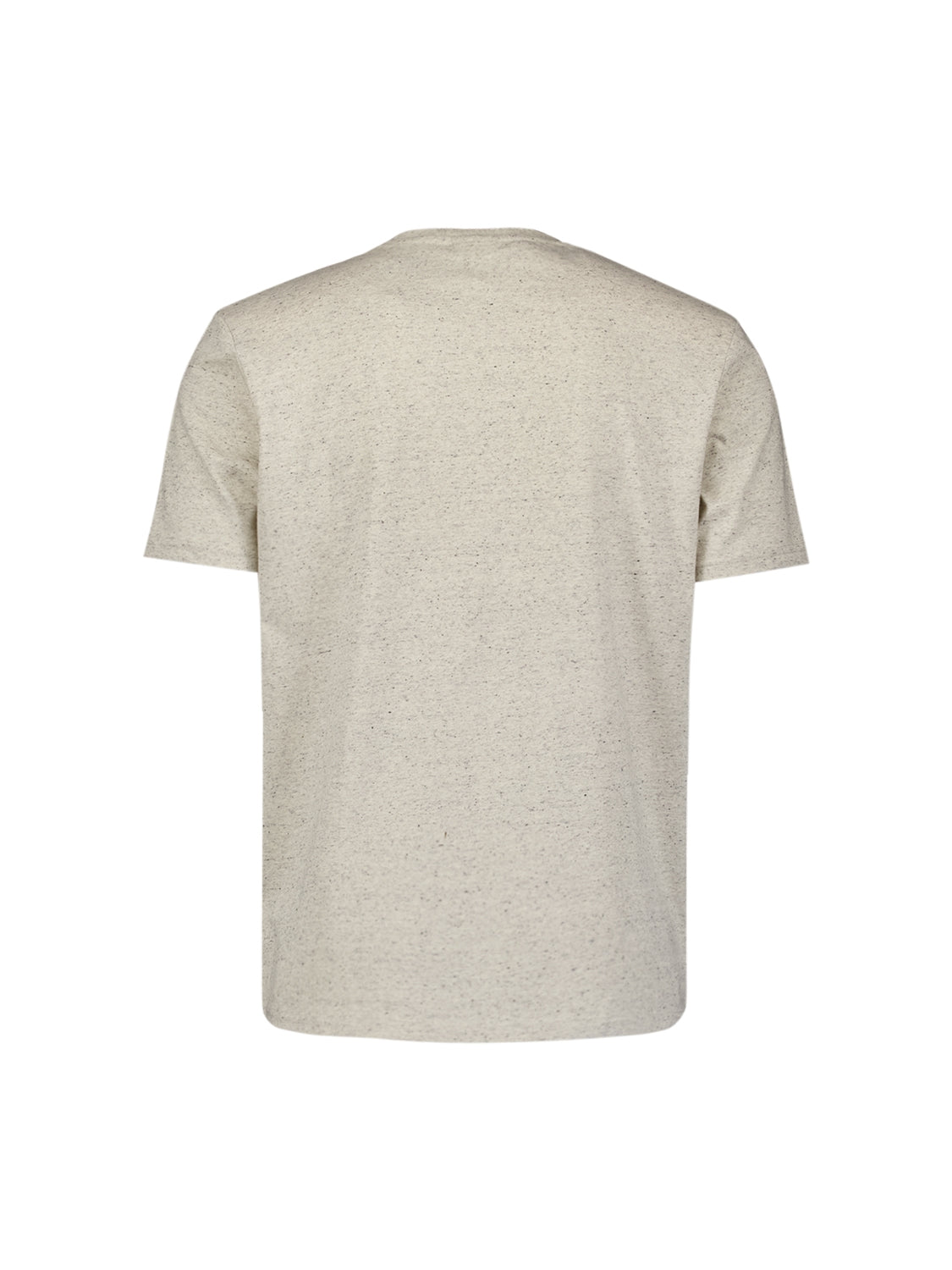 T-Shirt Crewneck Multi Coloured Melange | Cream
