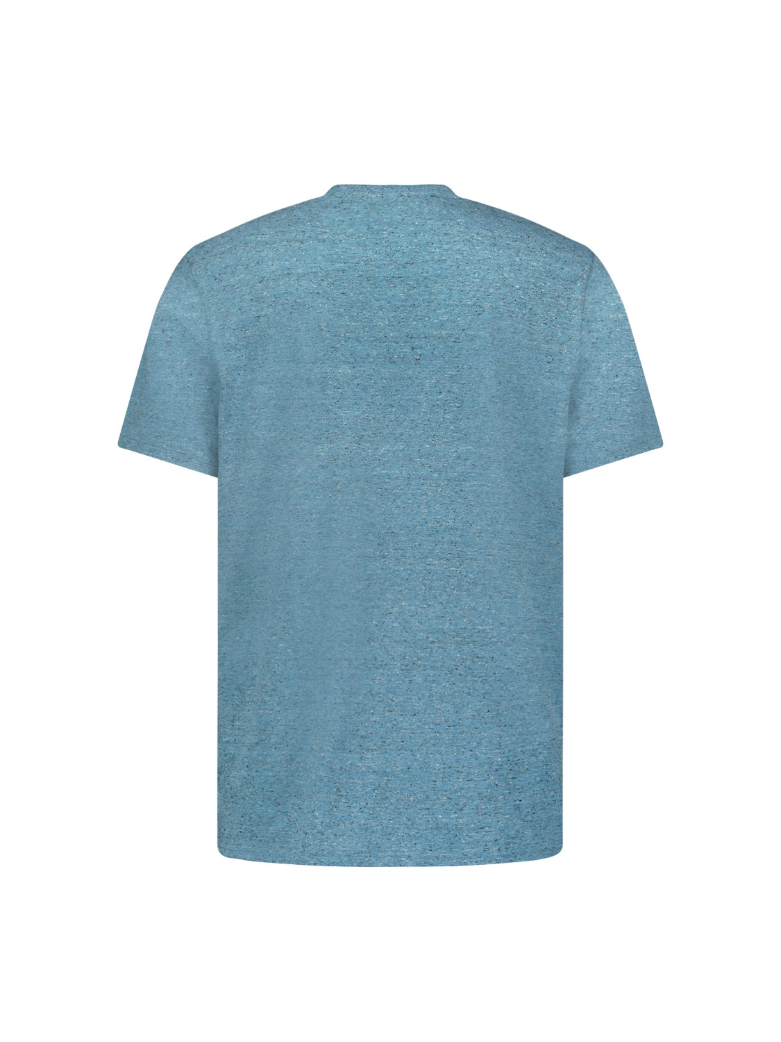 T-Shirt Crewneck Multi Coloured Melange | Aqua
