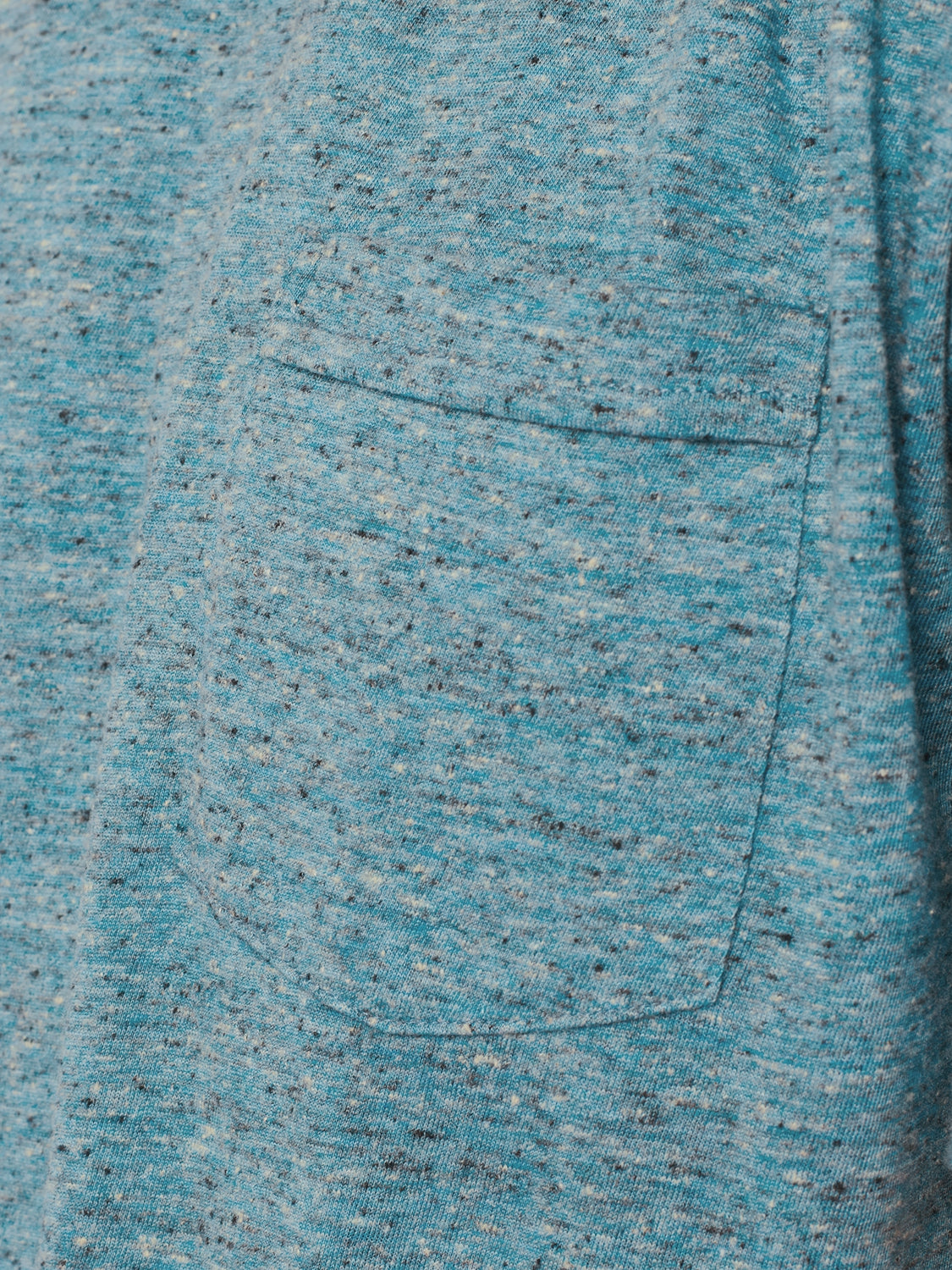T-Shirt Crewneck Multi Coloured Melange | Aqua