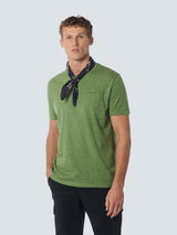T-Shirt Crewneck Multi Coloured Melange | Green