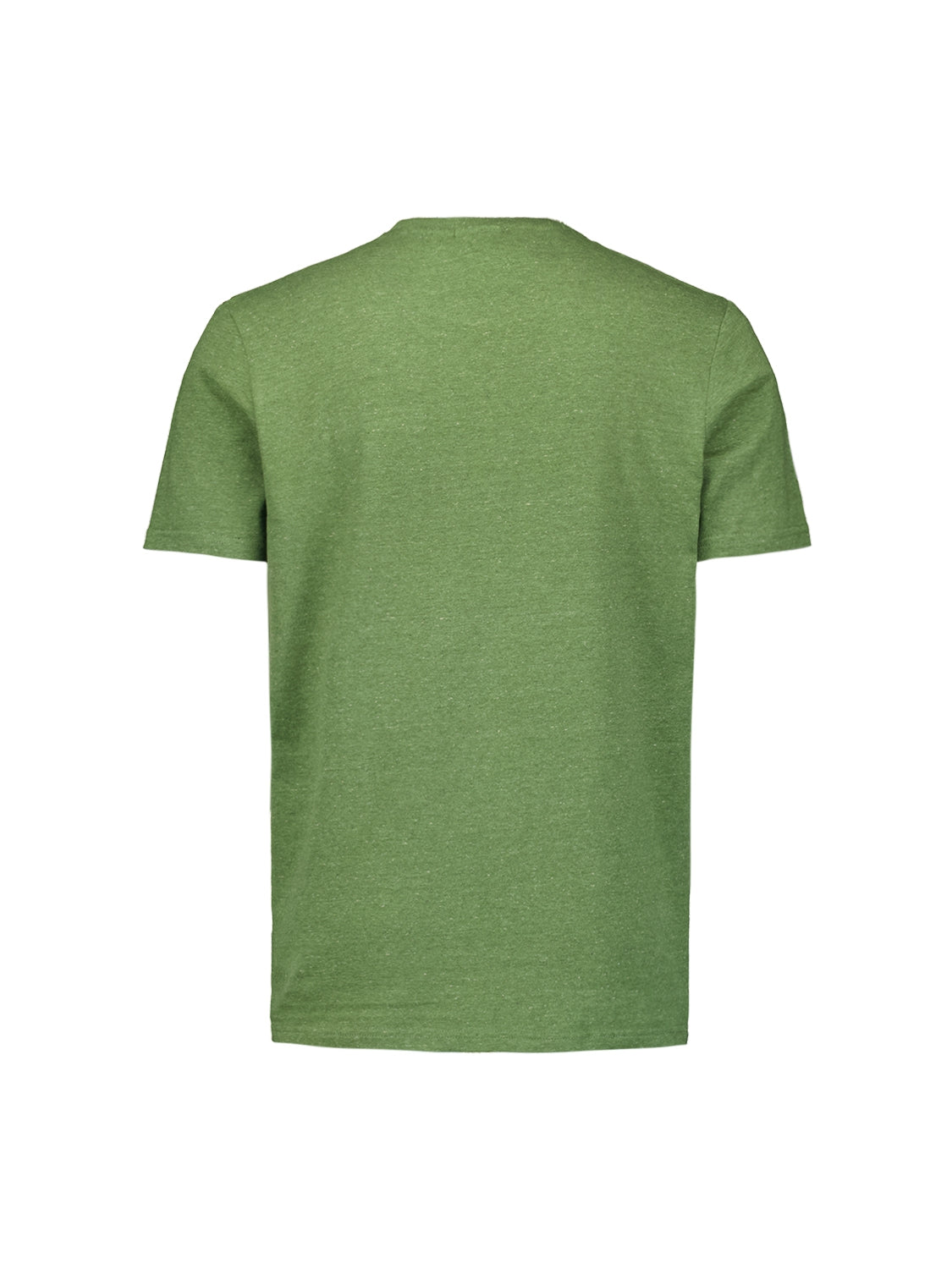 T-Shirt Crewneck Multi Coloured Melange | Green