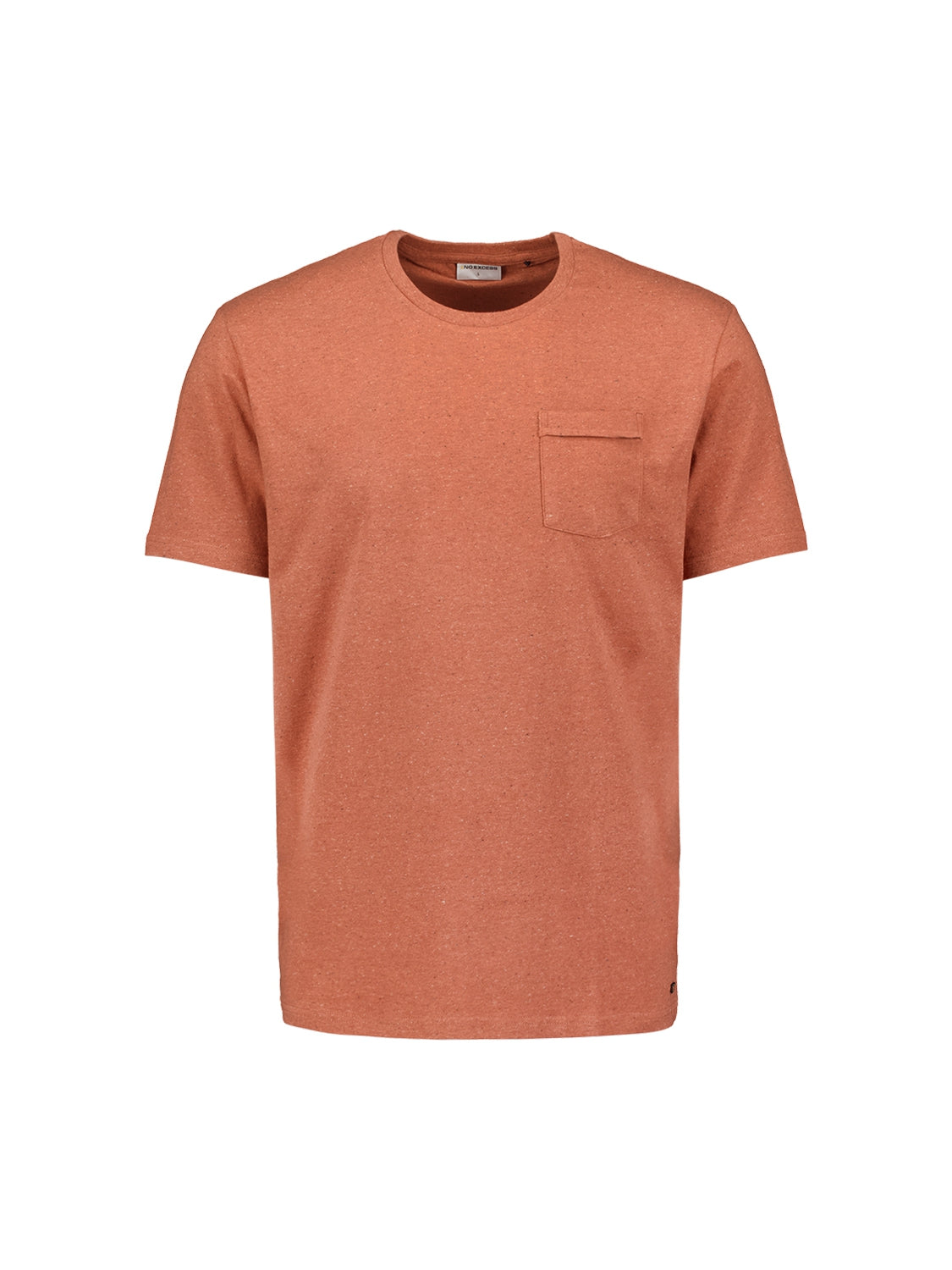 T-Shirt Crewneck Multi Coloured Melange | Melon