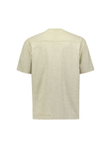 T-Shirt Crewneck Melange | Cream