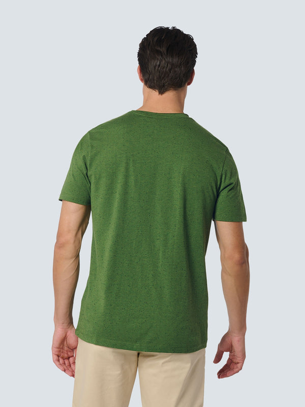 T-Shirt Crewneck Melange | Green
