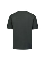 T-Shirt Crewneck Solid Jacquard Slub | Dark Steel