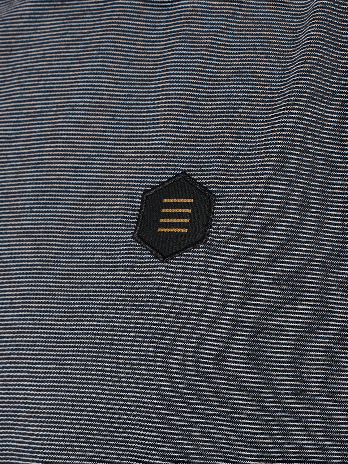 T-Shirt Crewneck 2 Coloured Stripes | Night