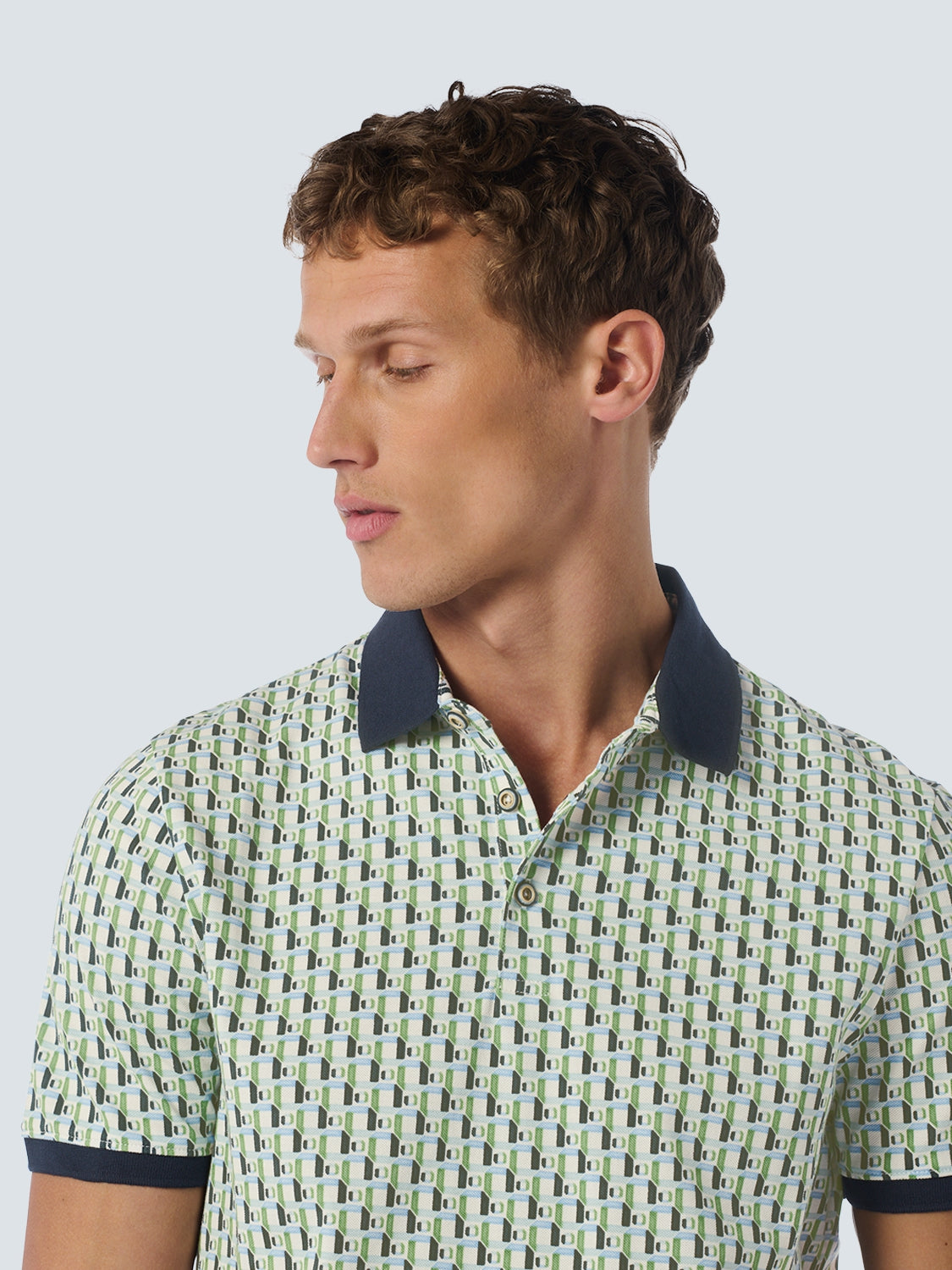Polo Allover Printed Stretch | Green