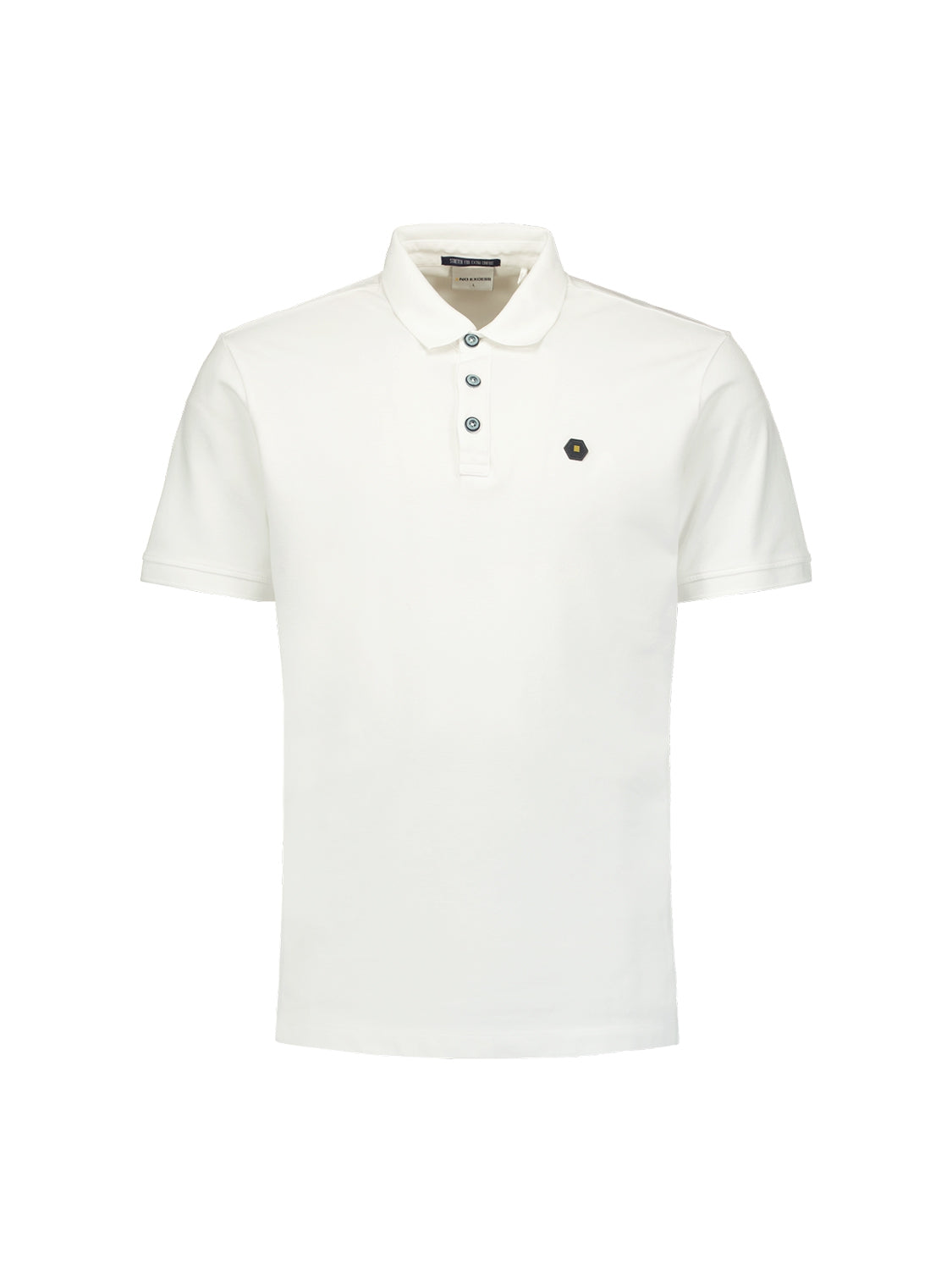 Polo Pique Garment Dyed | White