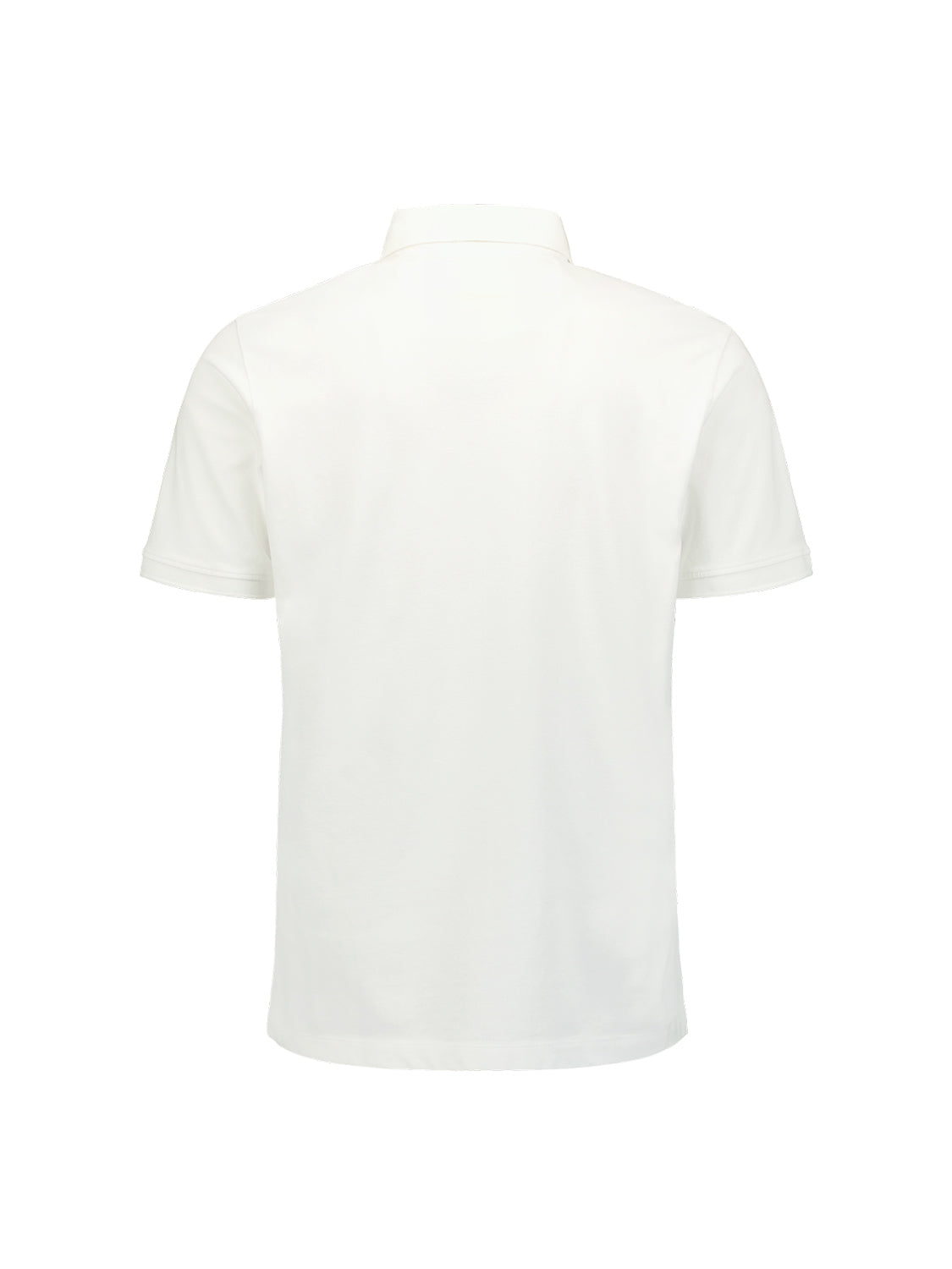 Polo Pique Garment Dyed | White