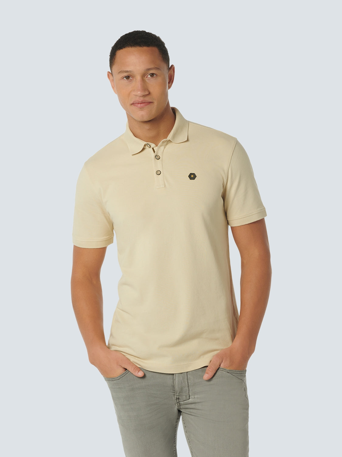 Polo Pique Garment Dyed | Cream
