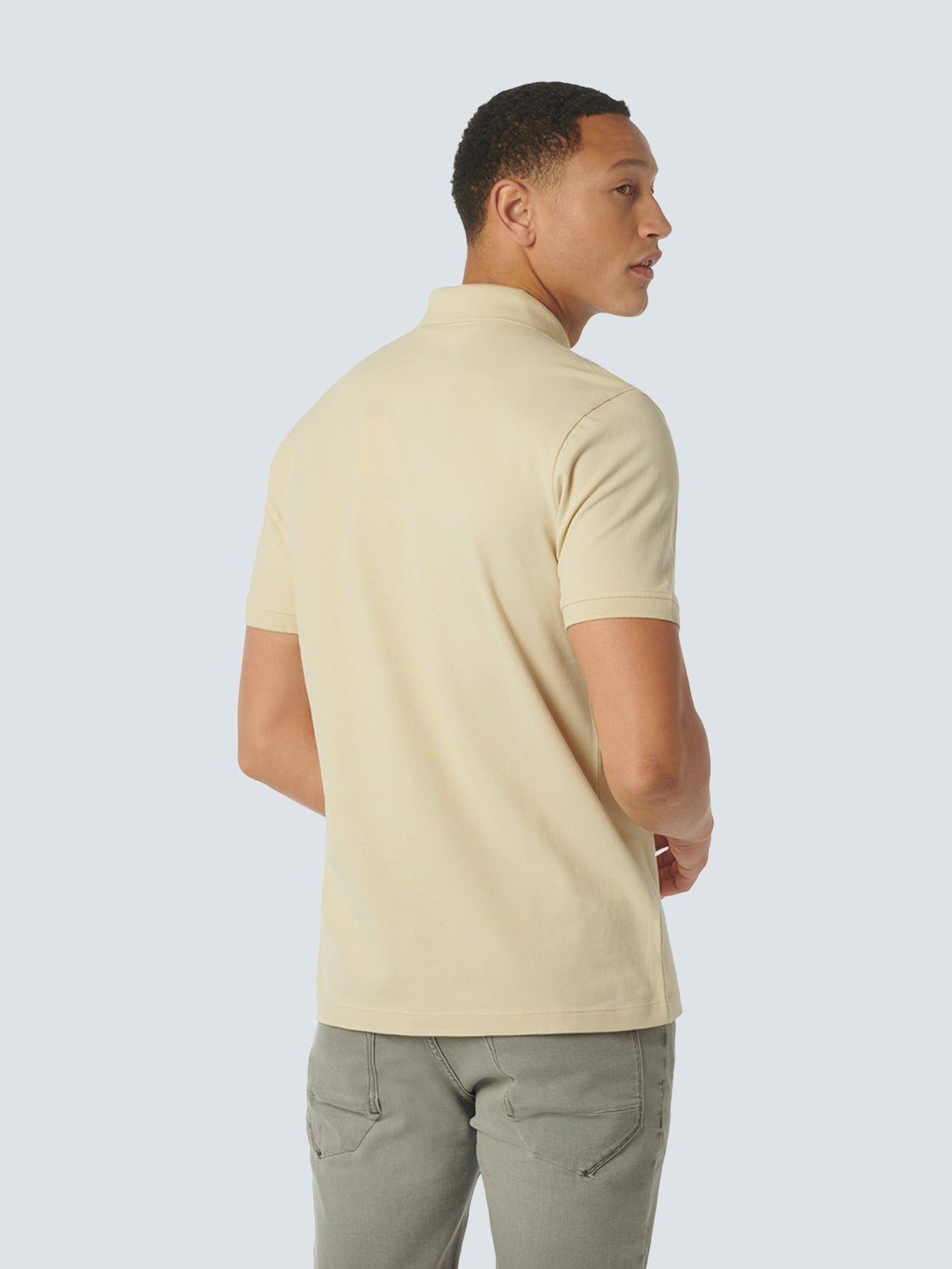 Polo Pique Garment Dyed | Cream