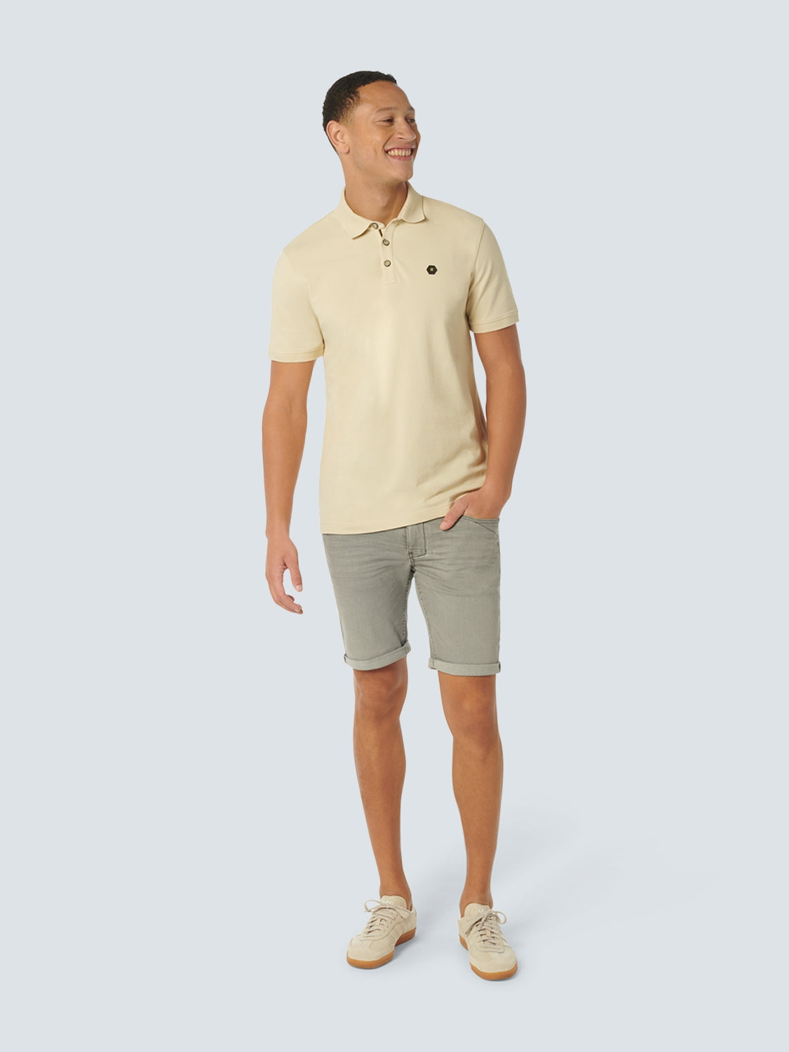 Polo Pique Garment Dyed | Cream