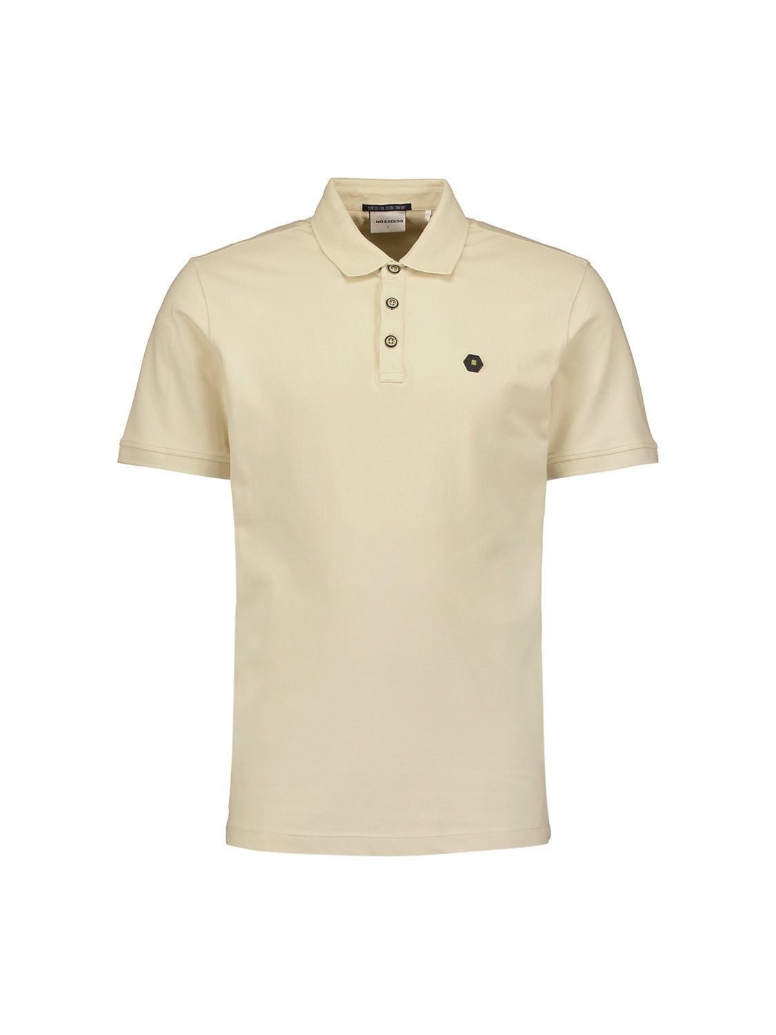 Polo Pique Garment Dyed | Cream