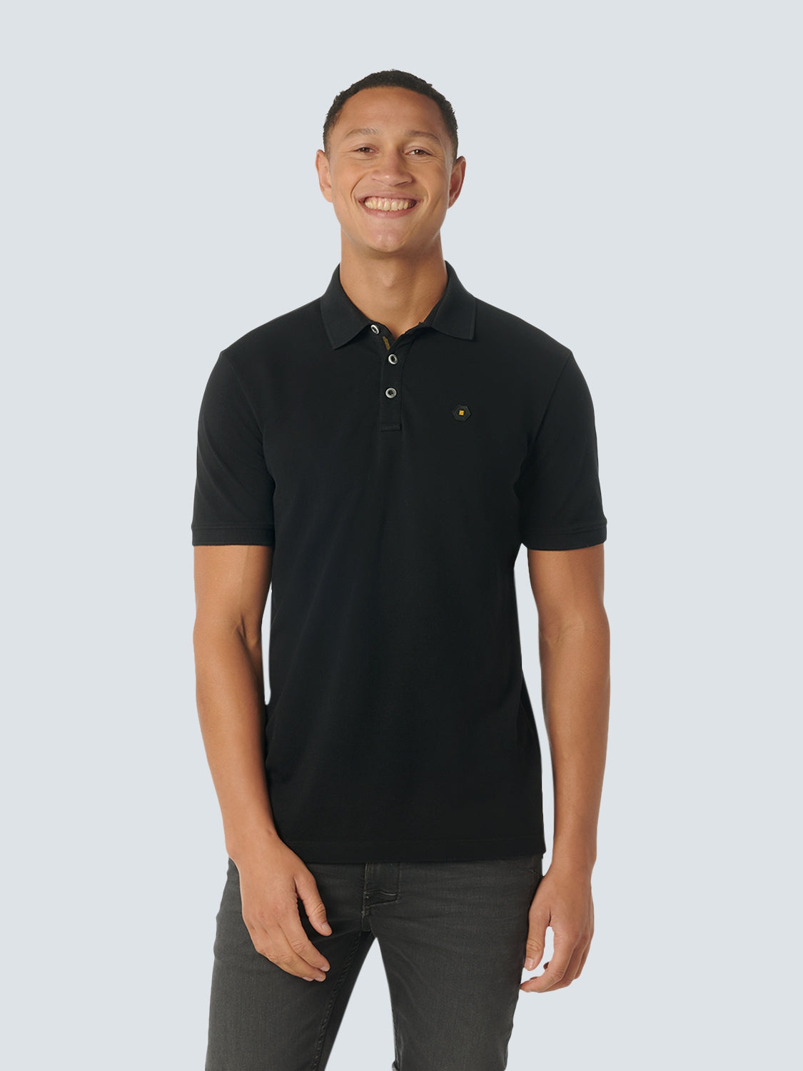 Polo Pique Garment Dyed | Black