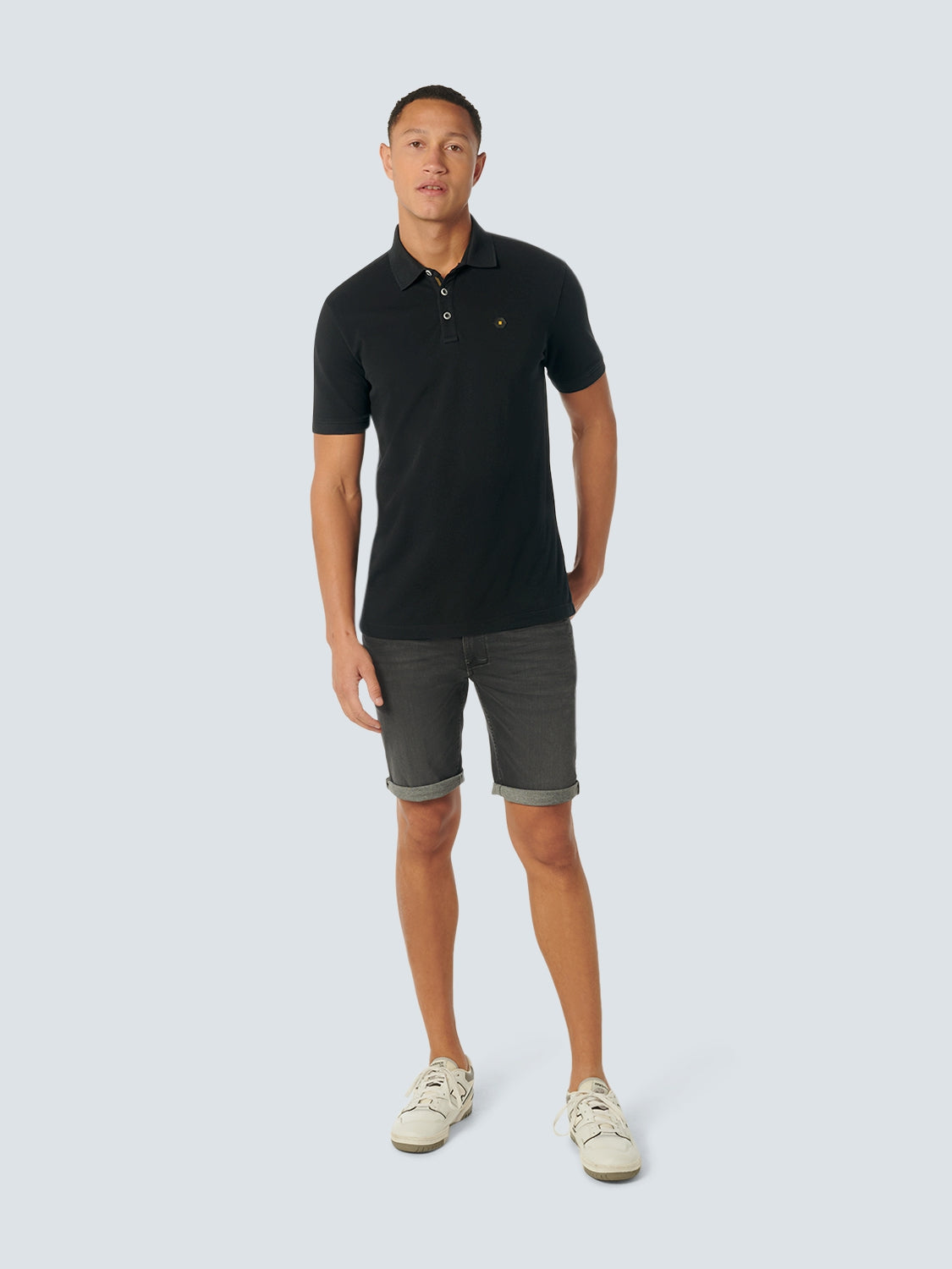 Polo Pique Garment Dyed | Black