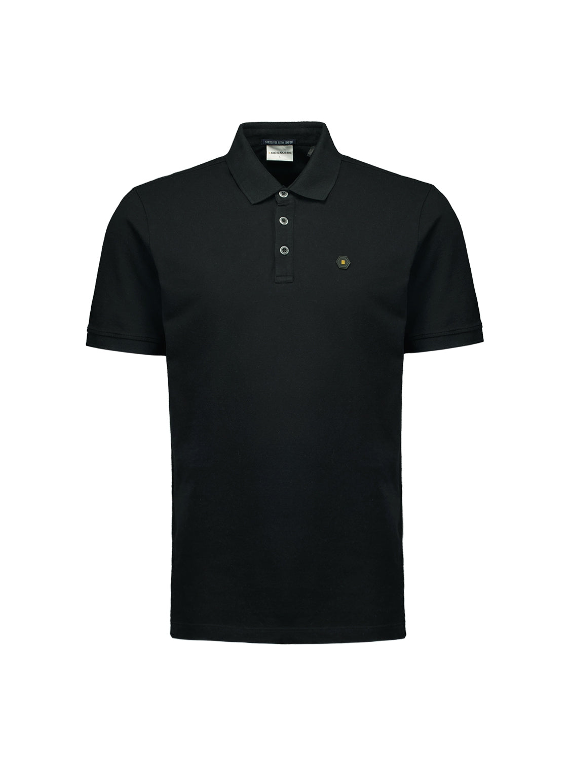 Polo Pique Garment Dyed | Black