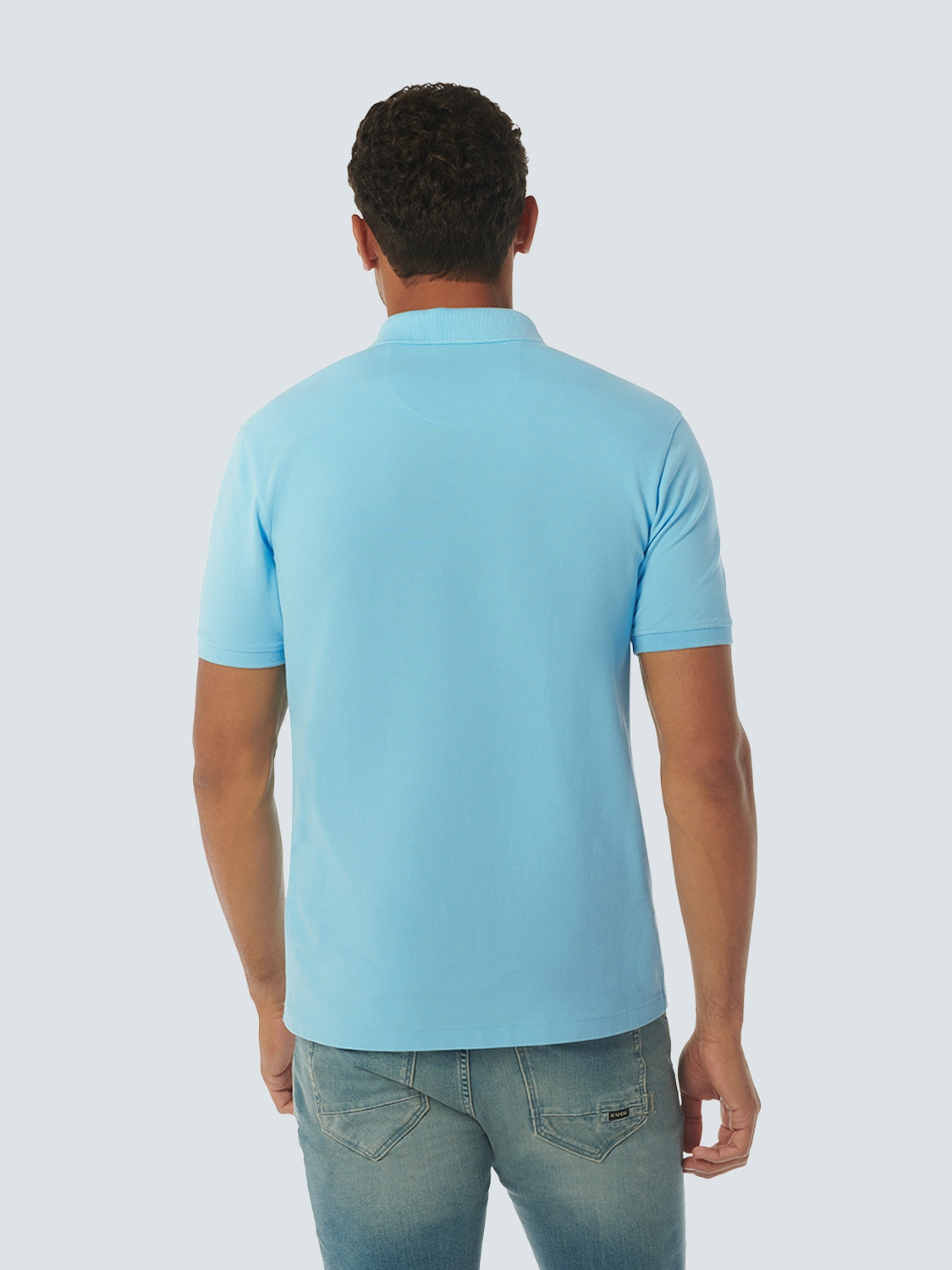 Polo Pique Garment Dyed | Aqua