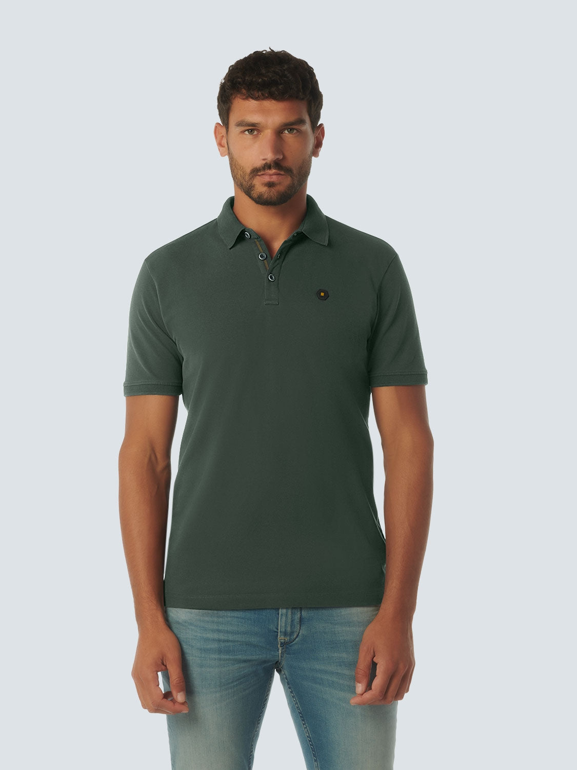 Polo Pique Garment Dyed | Dark Steel