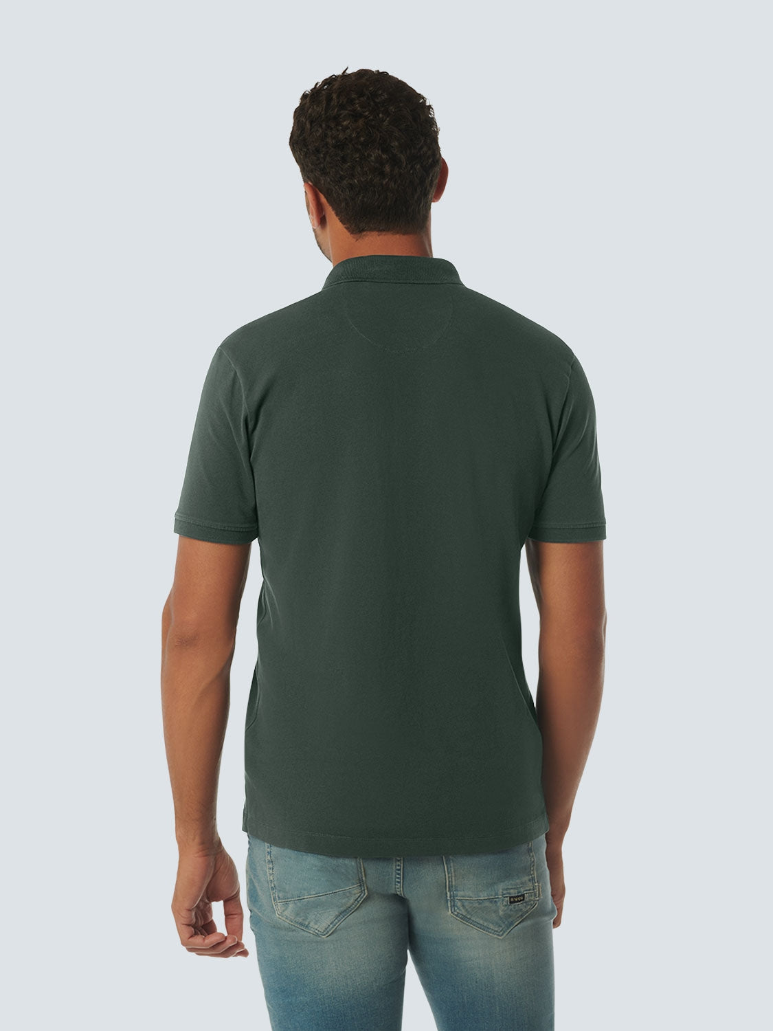 Polo Pique Garment Dyed | Dark Steel